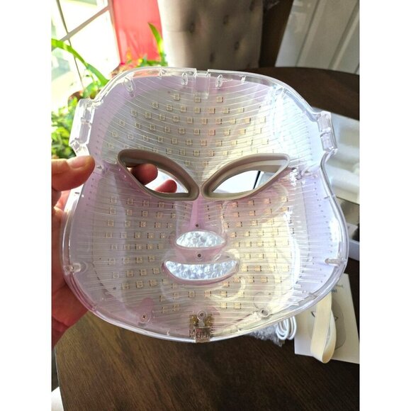 NORLANYA 3 Colors Photon LED Mask Skin Care Treatment for Pimples, Wrinkle, Blem - Picture 12 of 13